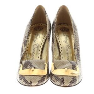 Juicy Couture Roccia Python Print Pump 7 1/2